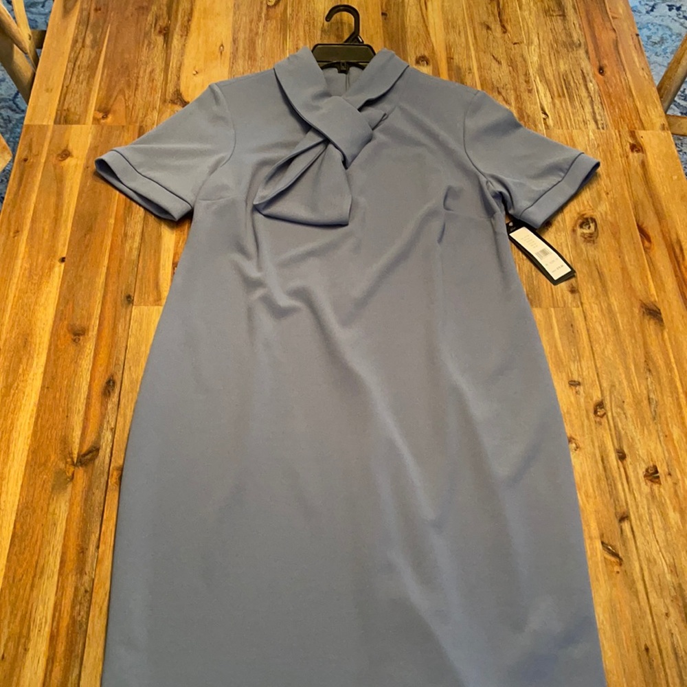 Allen Kay Blue Dress